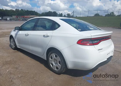 2016 Dodge Dart Se from USA, damaged, VIN 1C3CDFAA2GD755668